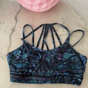 GAIAM sports bra multi color sz s
